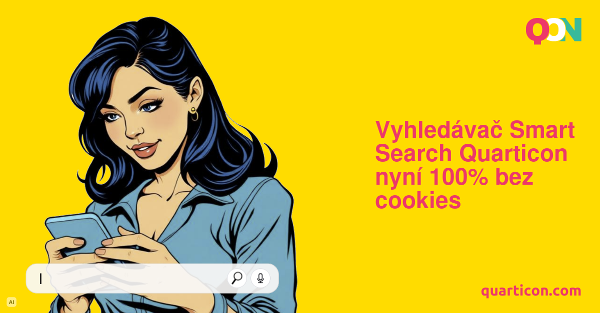 Vyhledávač Smart Search Quarticon nyní 100% bez cookies