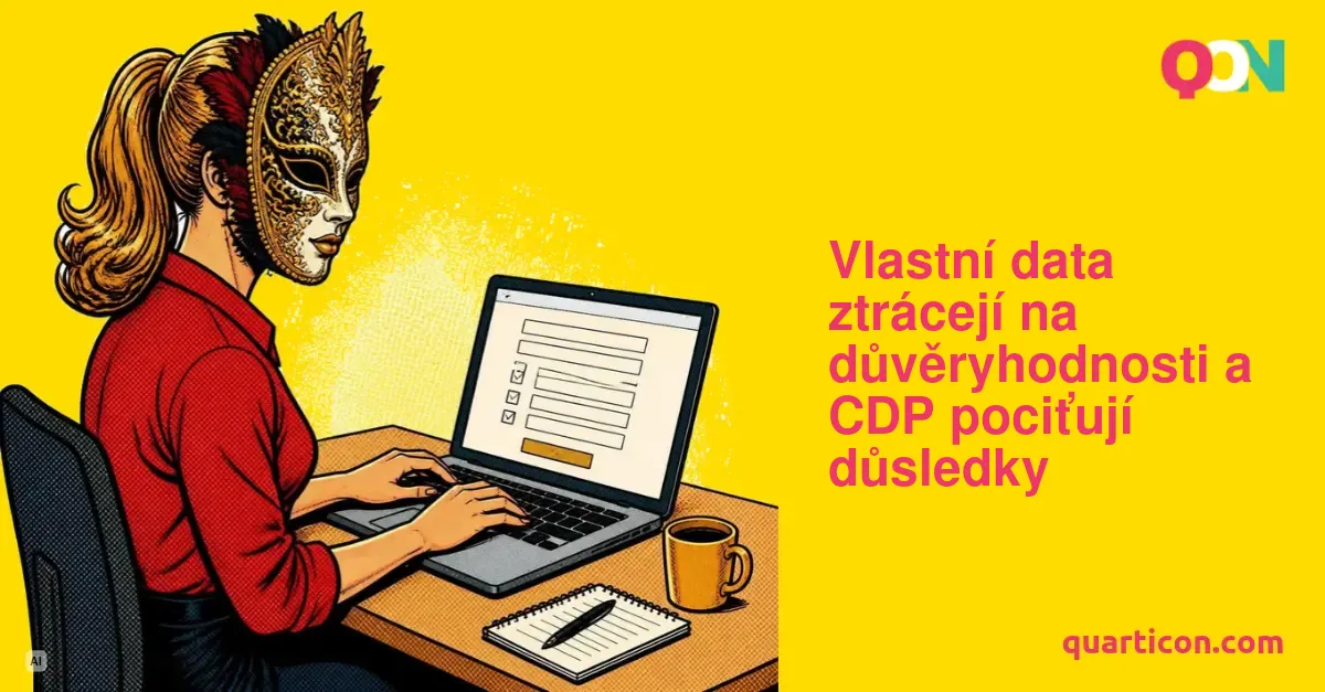 Vlastní data ztrácejí na důvěryhodnosti a CDP pociťují důsledky