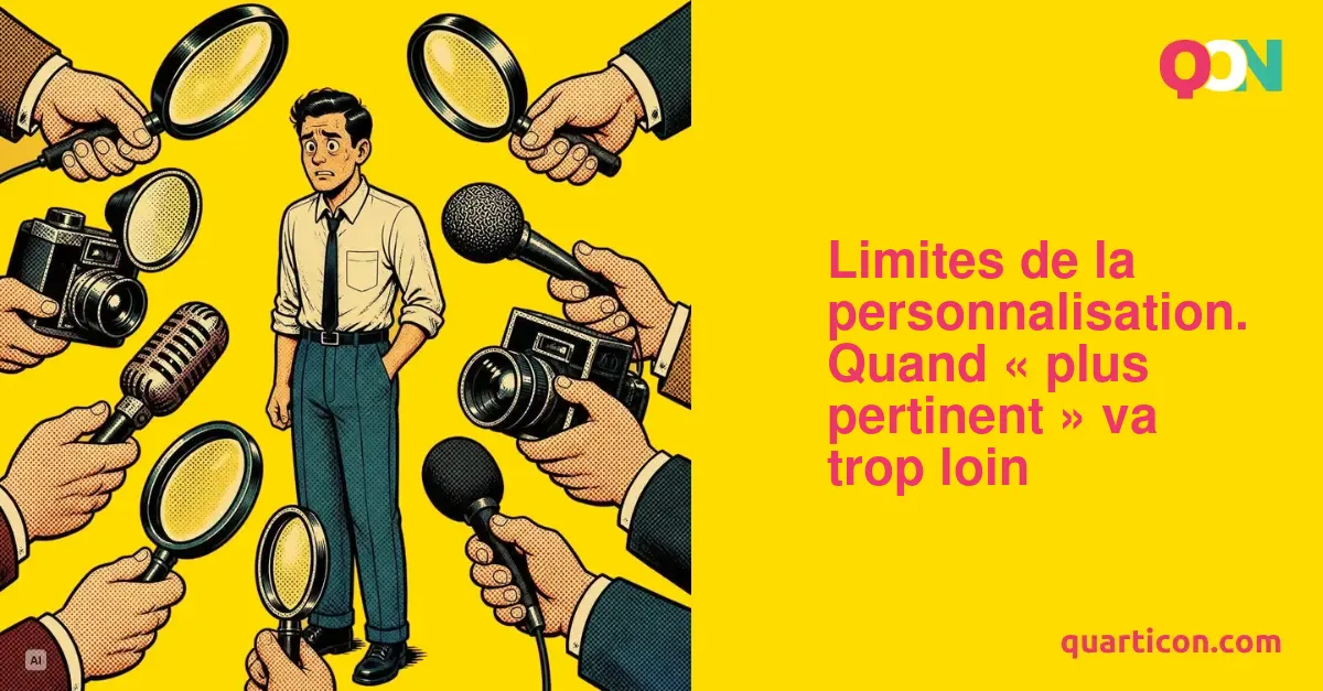 Limites de la personnalisation. Quand « plus pertinent » va trop loin