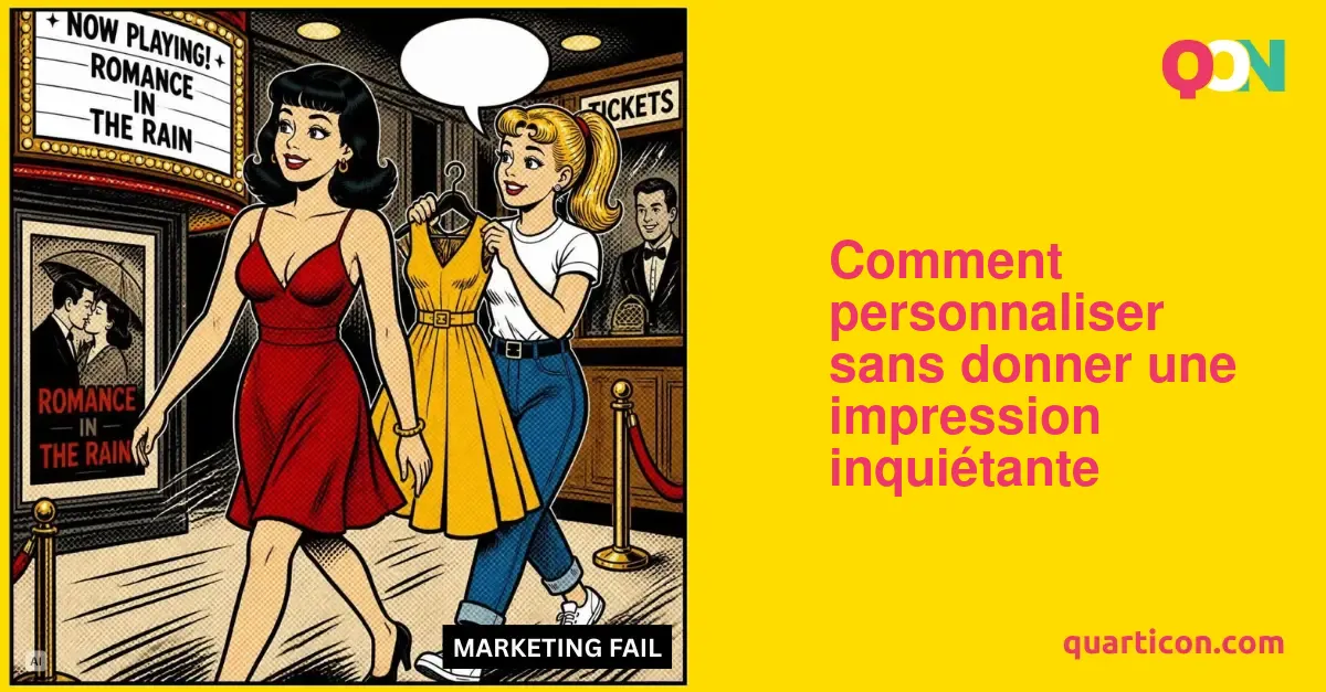 Comment personnaliser sans donner une impression inquiétante