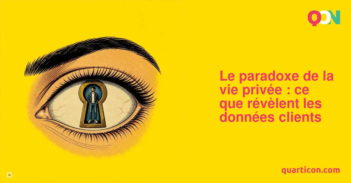 Le paradoxe de la vie privée : ce que révèlent les données clients