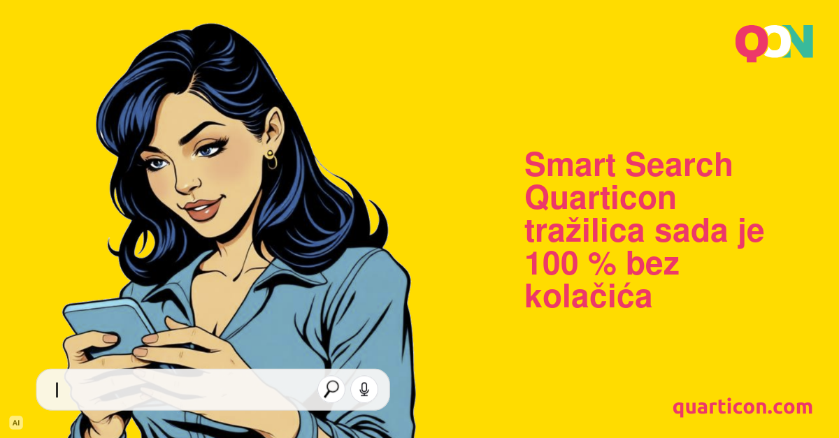 Smart Search Quarticon tražilica sada je 100 % bez kolačića