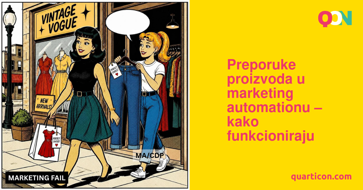 Preporuke proizvoda u marketing automationu – kako funkcioniraju