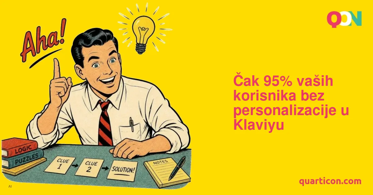 Čak 95% vaših korisnika bez personalizacije u Klaviyu