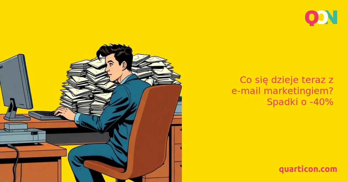 Co się dzieje teraz z e-mail marketingiem? Spadki o -40%