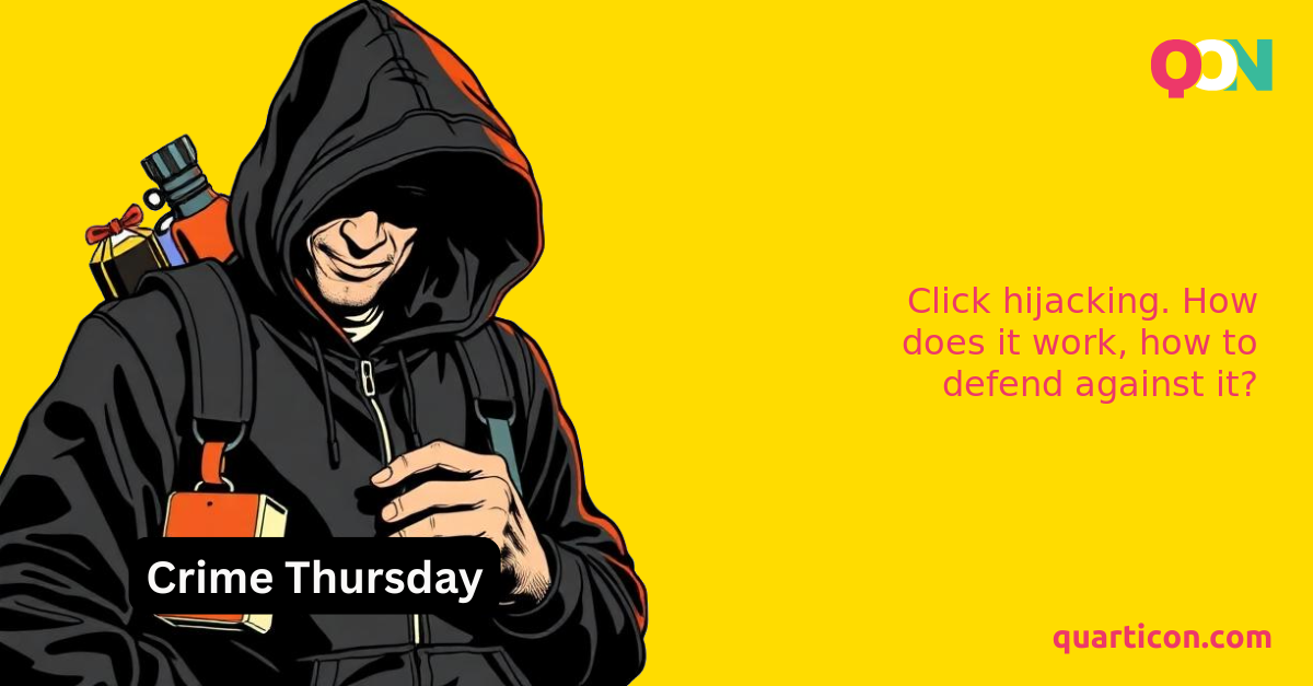 Click hijacking. How does it work, how to defend against it?